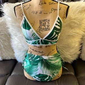 Dressfo high waisted bikini set